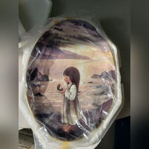 Precious Moments Plate "The Pearl of Great Price" 1995